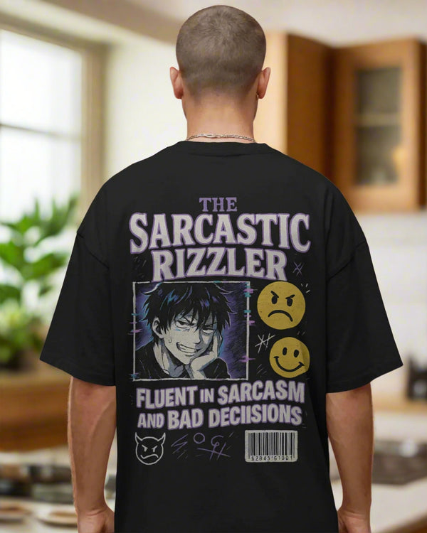 Fluent in sarcasm and bad decisions unisexual T shirt