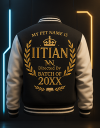 Iit jacket
iit varsity jacket