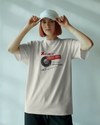 Volume up, stress off! That's my Self-care.  Unisexual T-shirt