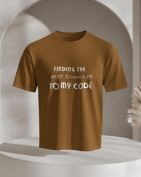 Finding the best Compiler to My Code unisexual T shirt