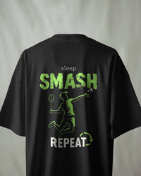 Sleep smash repeat Unisexual T-shirt