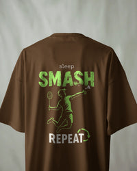 Sleep smash repeat Unisexual T-shirt