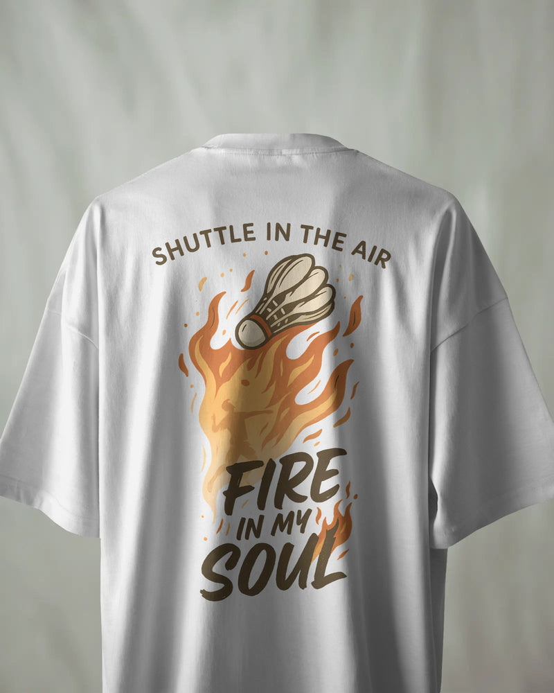 Shuttle in the air, fire in my soul Unisexual T-shirt