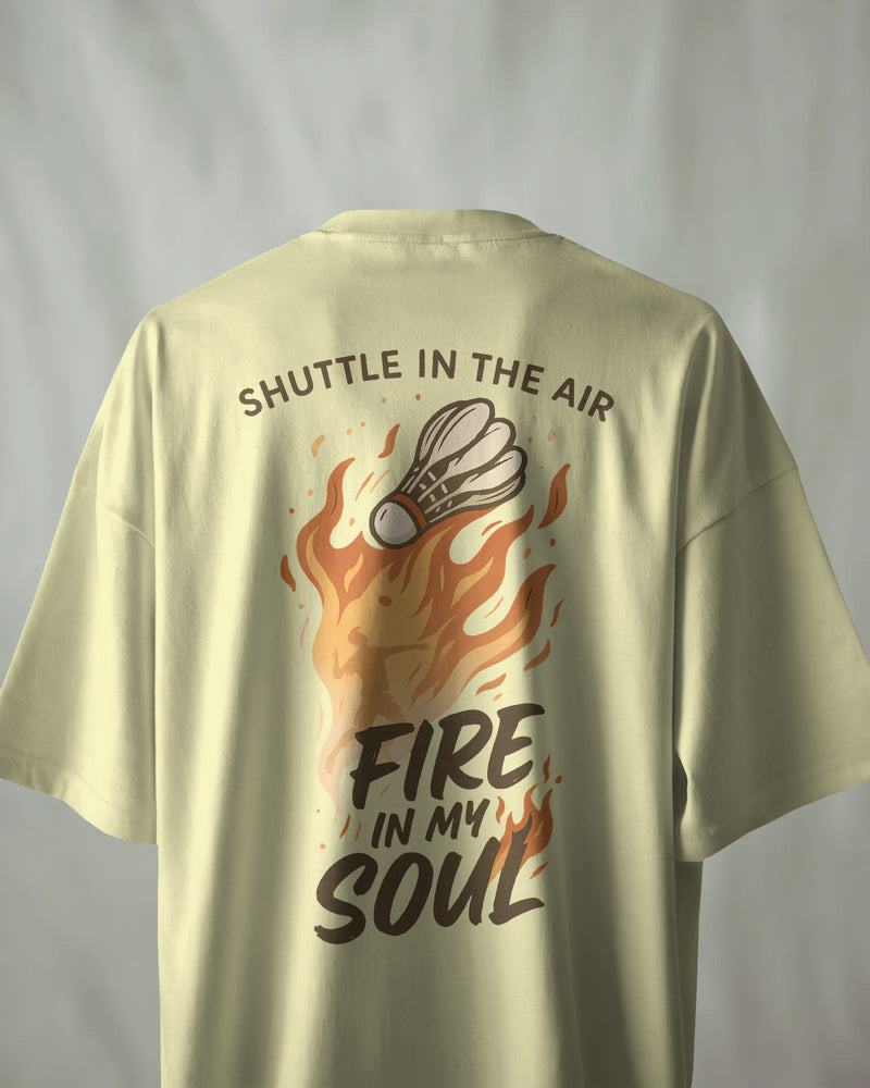 Shuttle in the air, fire in my soul Unisexual T-shirt