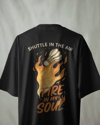 Shuttle in the air, fire in my soul Unisexual T-shirt