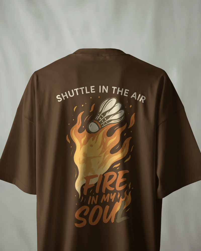 Shuttle in the air, fire in my soul Unisexual T-shirt