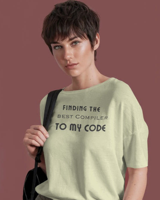 Finding the best Compiler to My Code unisexual T shirt