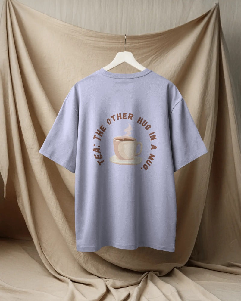 Tea: The other hug in a mug. Unisexual T-shirt