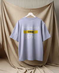 Two wheels, One love. Unisexual T-shirt