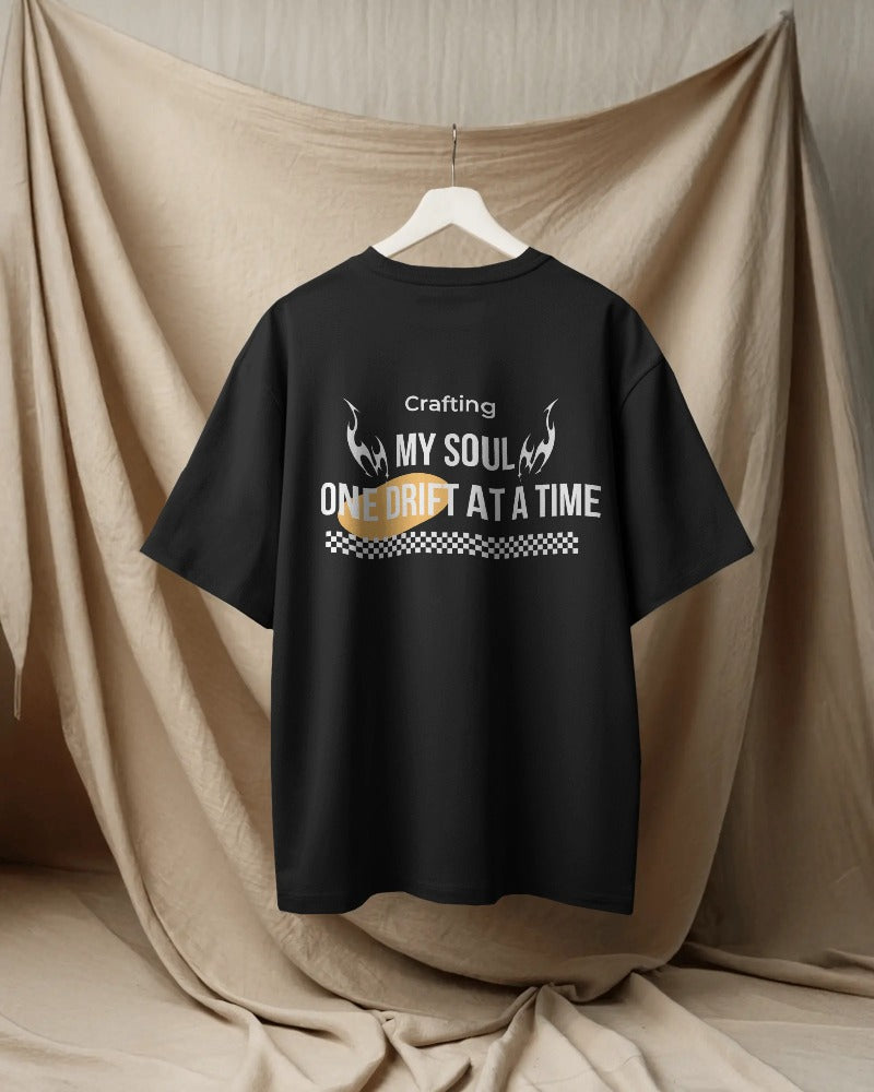 Crafting my soul, One drift at a time. Unisexual T-shirt