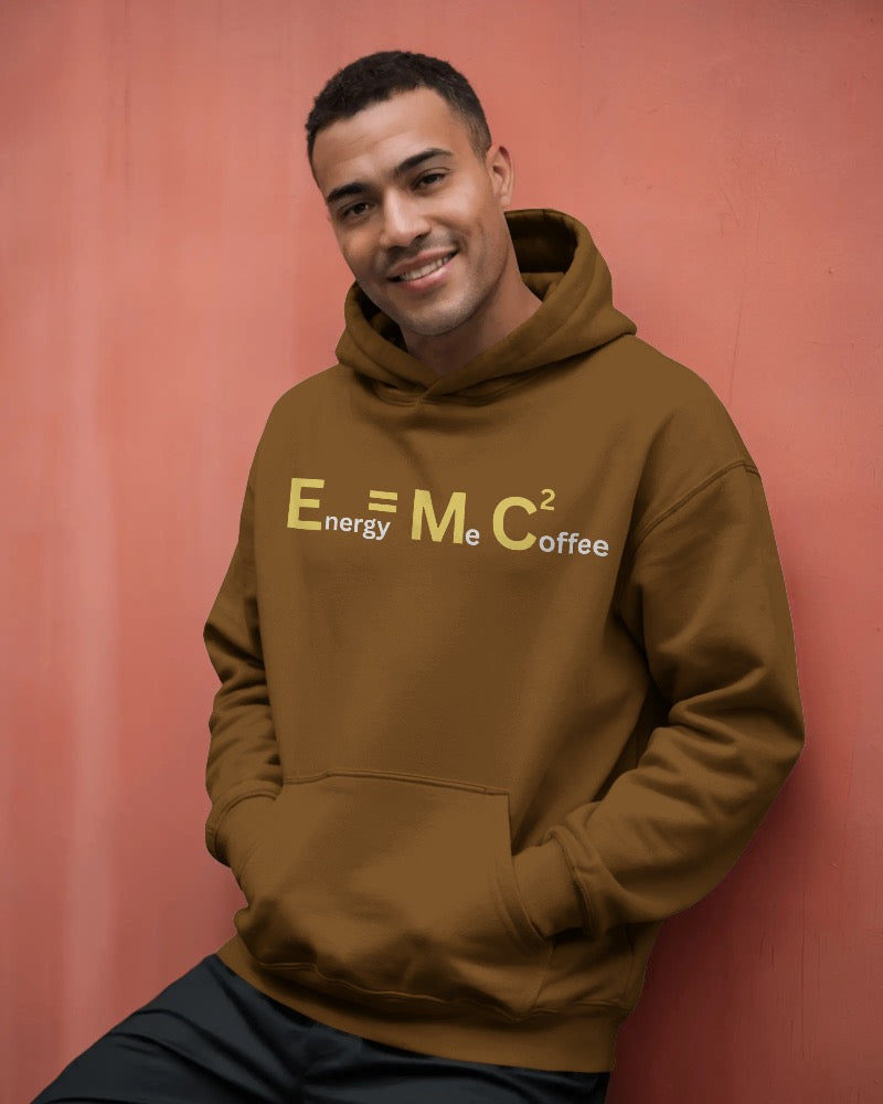 E = mc square Unisexual hoodie