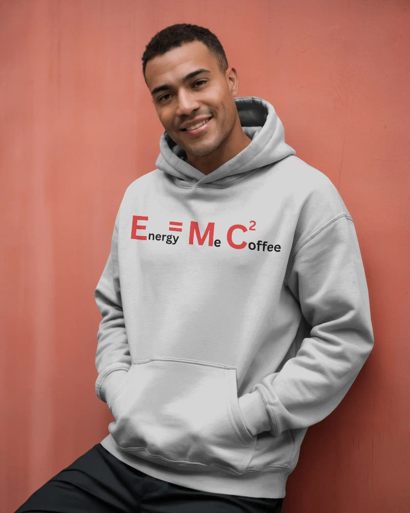 E = mc square Unisexual hoodie