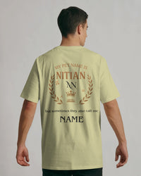 My Pet Name is NITian custom NAME Unisexual T shirt