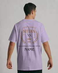 My Pet Name is NITian custom NAME Unisexual T shirt