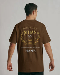 My Pet Name is NITian custom NAME Unisexual T shirt