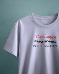Emotional Intelligence: Downloading Unisexual oversized T shirt