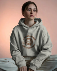 Stressed, blessed, and coffee obsessed unisexual hoodie
