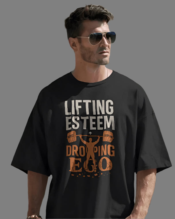 LIFTING ESTEEM WHILE DROPPING EGO T-shirt