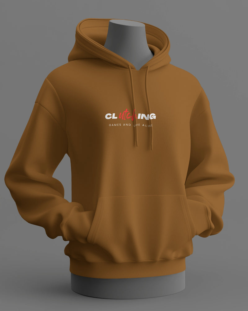 Clutching games and life alike unisexual hoodie