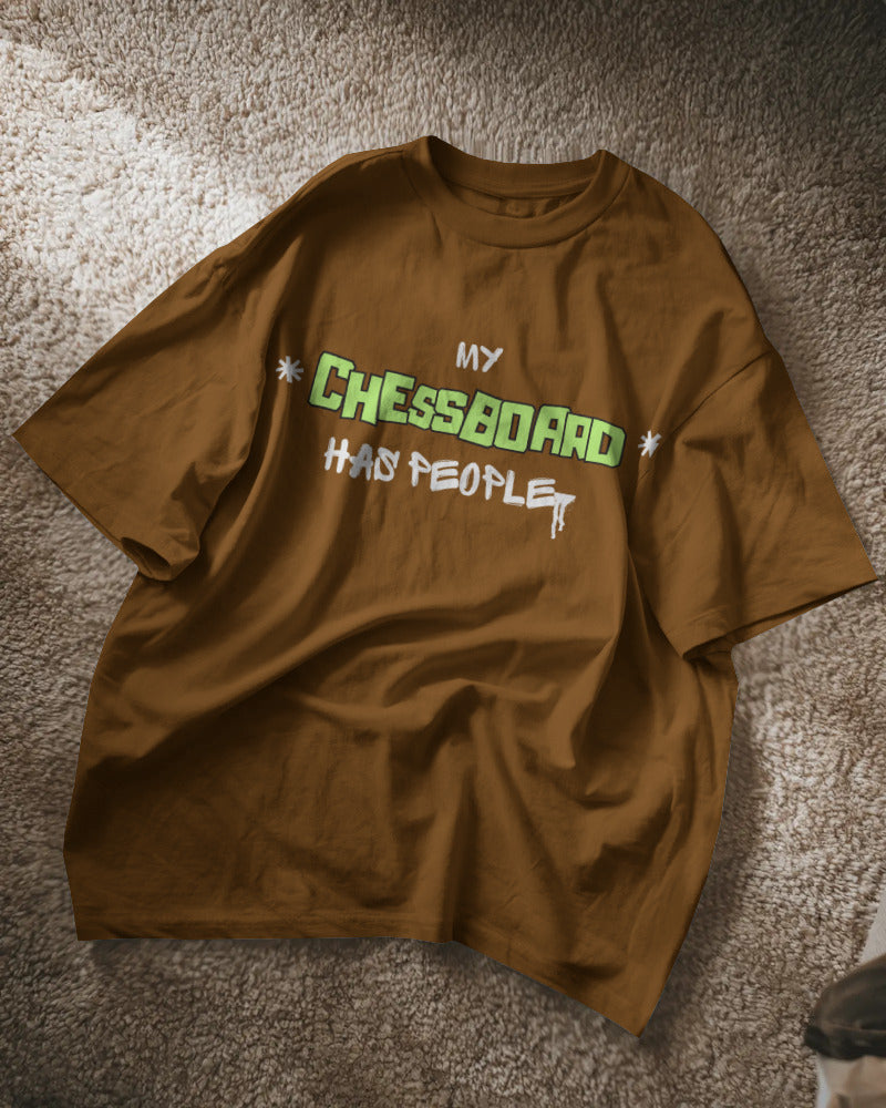 my chesboard has people unisexual T shirt