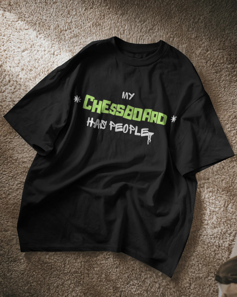 my chesboard has people unisexual T shirt