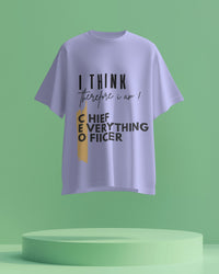 Chief Everything Ofiicer unisexual T shirt