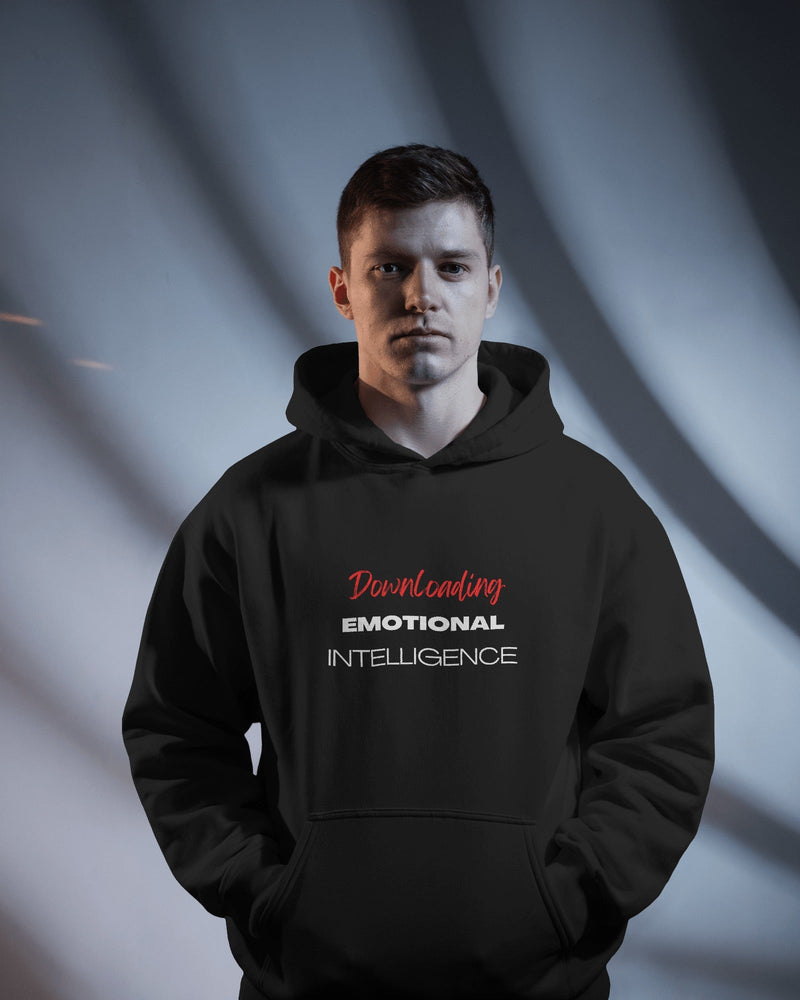Emotional Intelligence: Downloading Unisexual hoodie