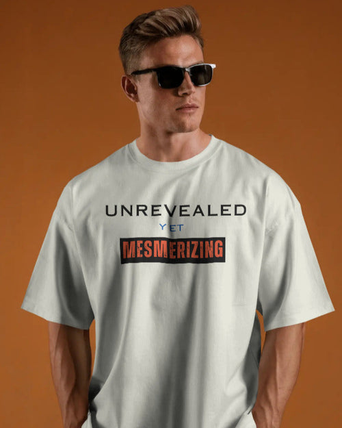 unrevealed yet mesmerizing unisexual Oversized T shirt