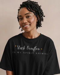 Stack Overflow is My Spirit Animal unisexual T shirt