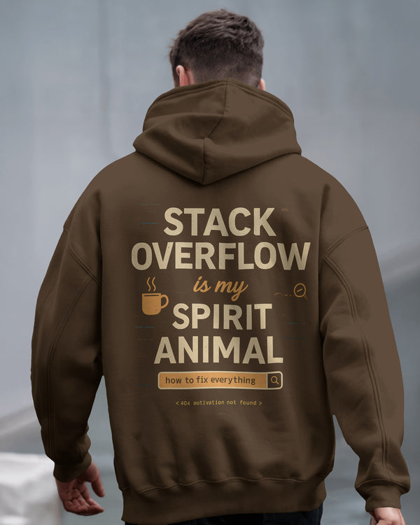 Stack Overflow is My Spirit Animal unisexual hoodie