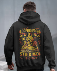 Looping from studying to studied. Unisexual Hoodie