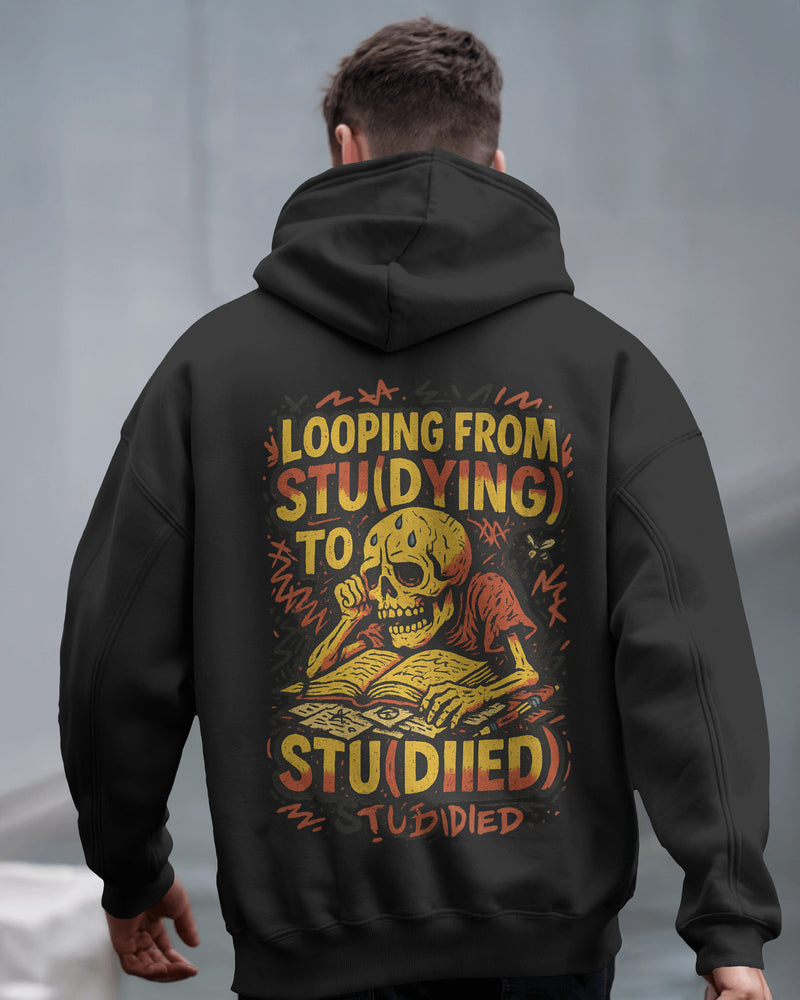 Looping from studying to studied. Unisexual Hoodie