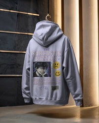 Fluent in sarcasm and bad decisions unisexual hoodie