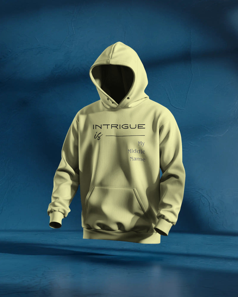 Intrigue is My Middle Name Unisexual hoodie