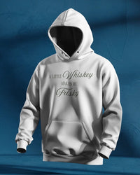 A little whiskey makes me frisky Unisexual Hoodie