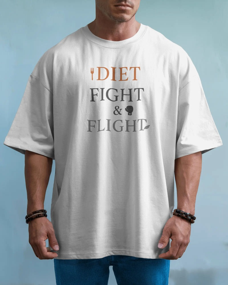DEIT, FIGHT & FLIGHT. Unisexual T-shirt