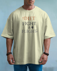 DEIT, FIGHT & FLIGHT. Unisexual T-shirt