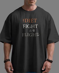 DEIT, FIGHT & FLIGHT. Unisexual T-shirt