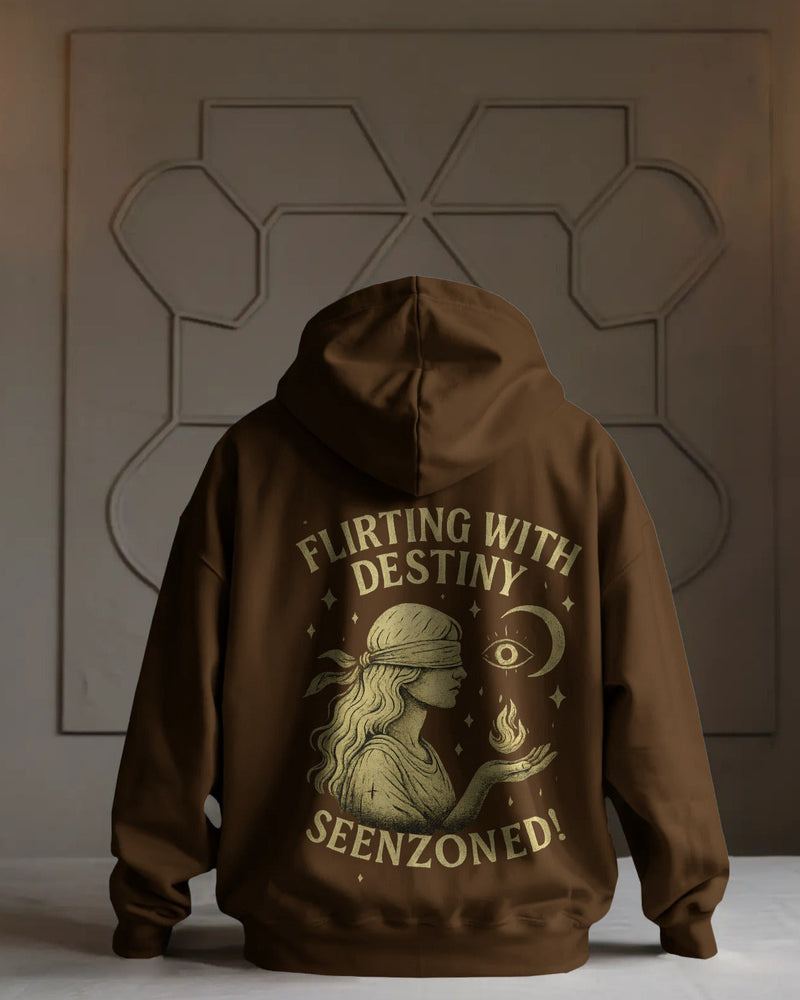 Flirting with destiny,seenzoned! unisexual hoodie