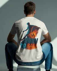 Born to ball. Unisexual T-shirt