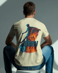 Born to ball. Unisexual T-shirt