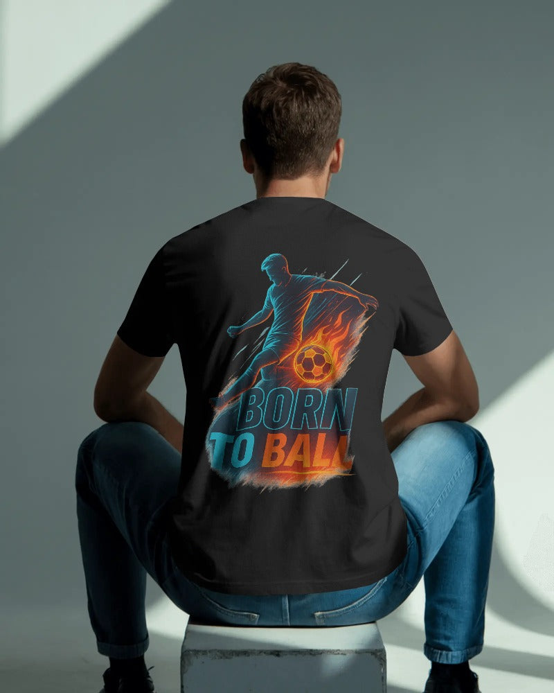 Born to ball. Unisexual T-shirt