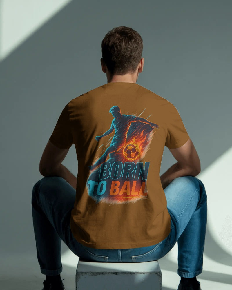 Born to ball. Unisexual T-shirt