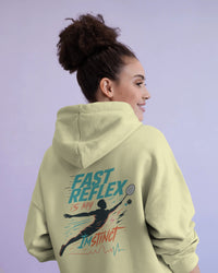 Fast reflex is my instinct Unisexual Hoodie