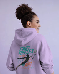Fast reflex is my instinct Unisexual Hoodie