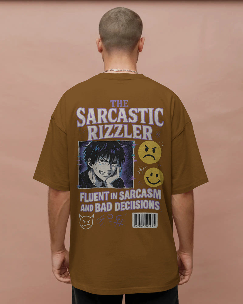 Fluent in sarcasm and bad decisions unisexual T shirt