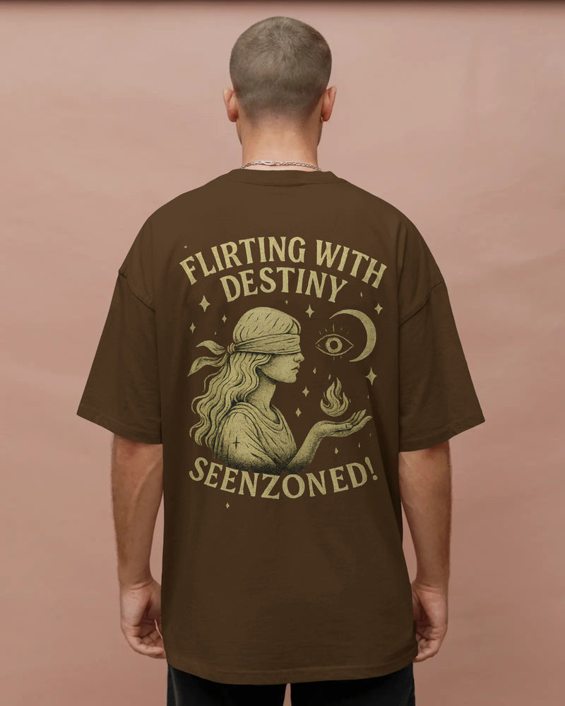Flirting with destiny,seenzoned! unisexual T shirt