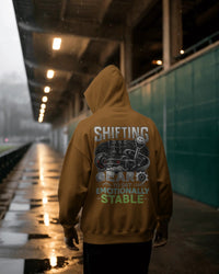 Shifting gears to get emotionally stable. Unisexual Hoodie