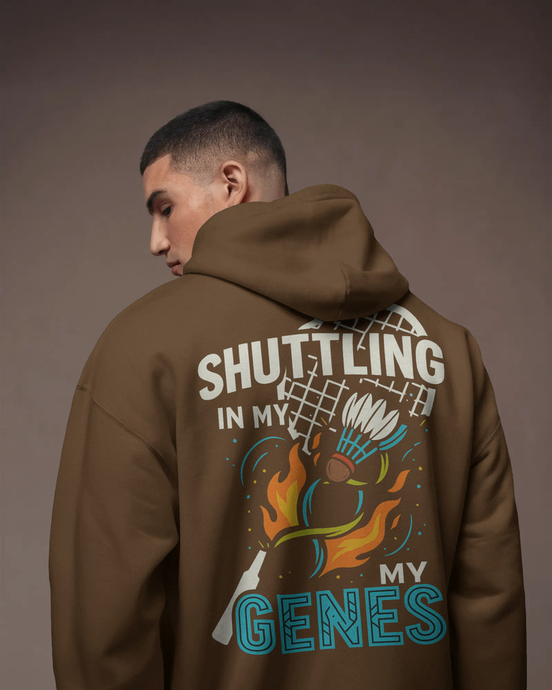 SHUTTLING IN MY GENES unisexual Hoodie