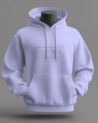 Authenticity over perfection, always unisexual hoodie